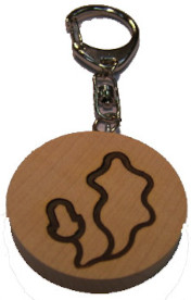 Schlüsselanhänger - Holz
